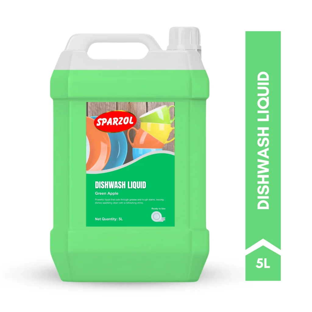 Sparzol Dishwash Liquid Green Apple