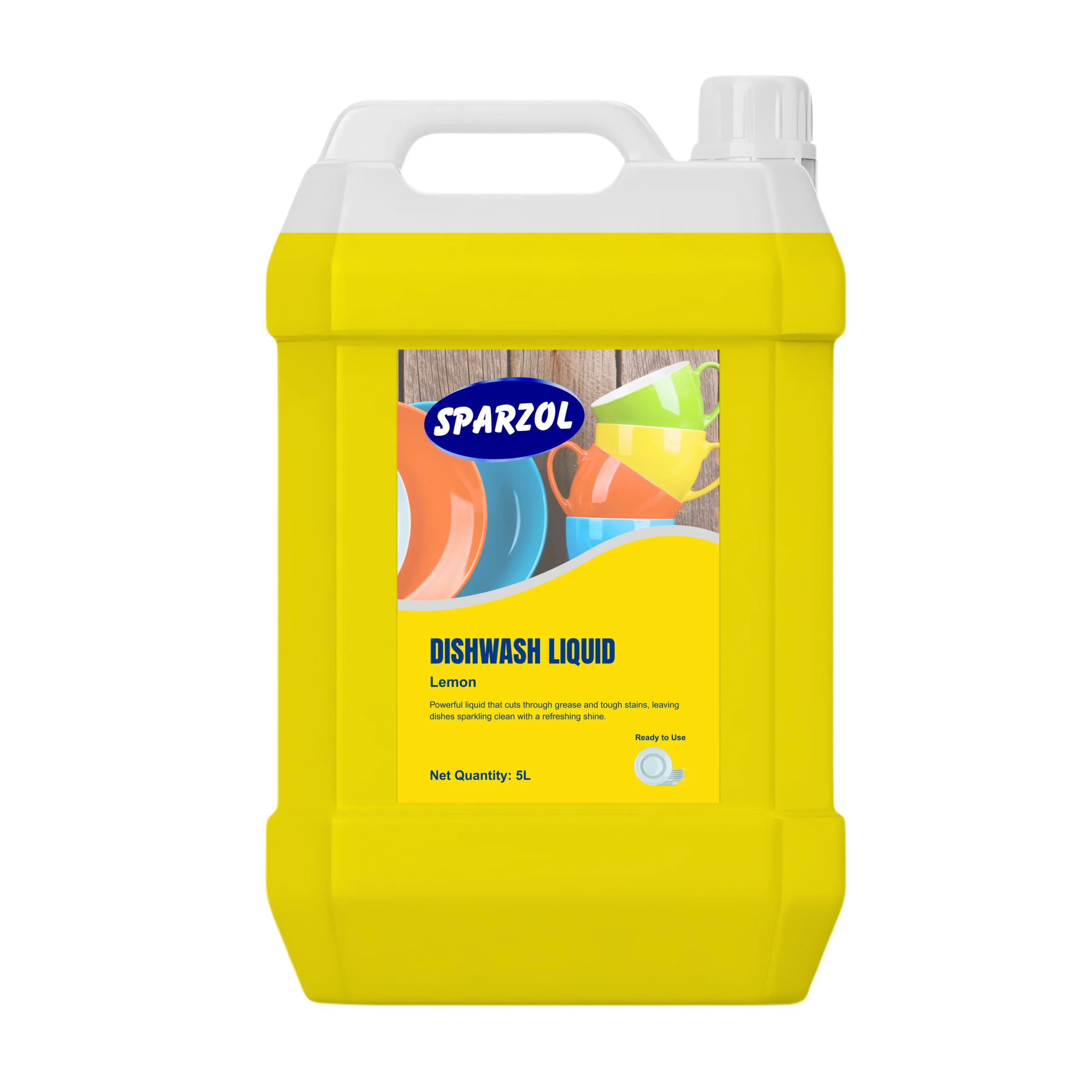 Sparzol Dishwash Liquid 5L Lemon