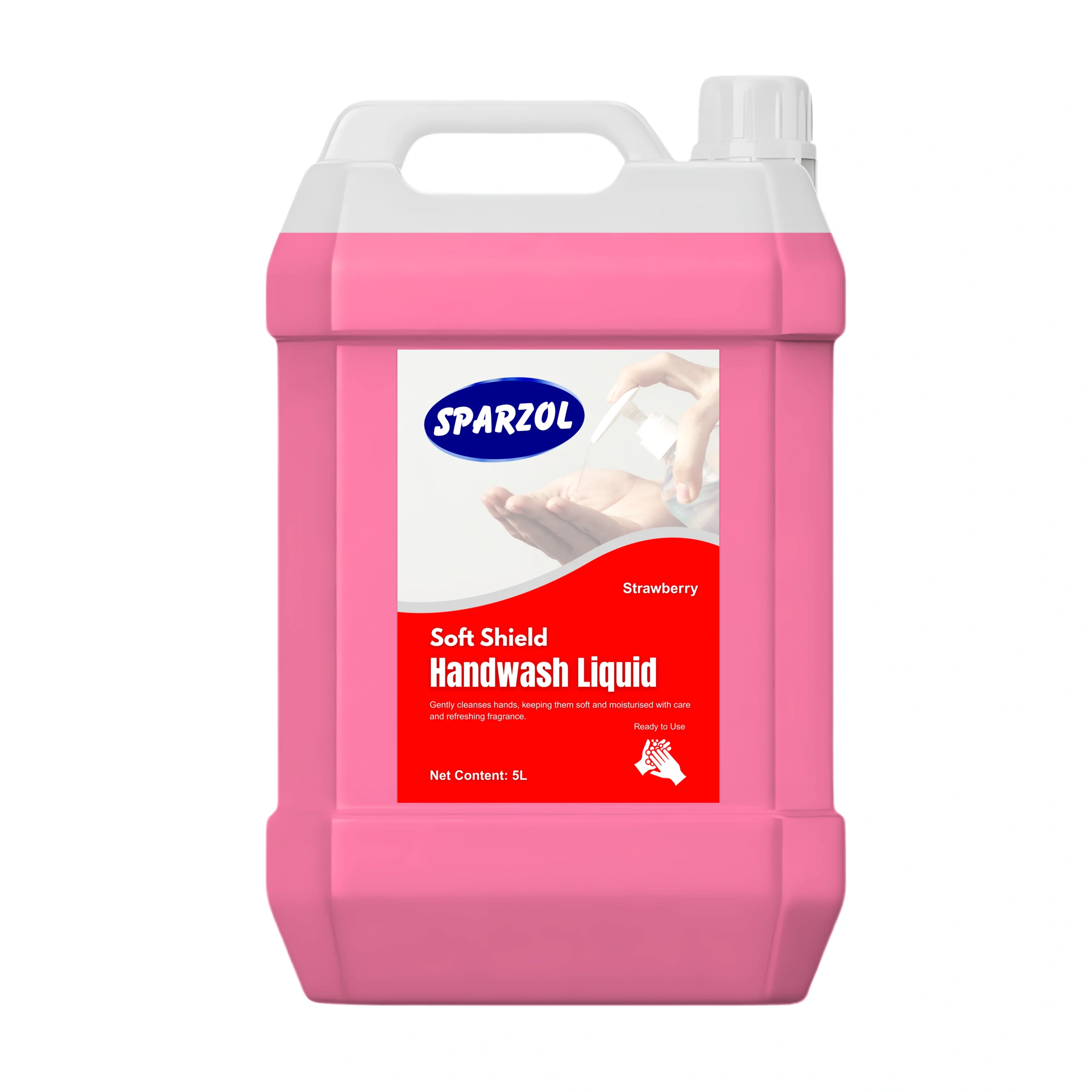 Sparzol Hand Wash 5L Strawberry