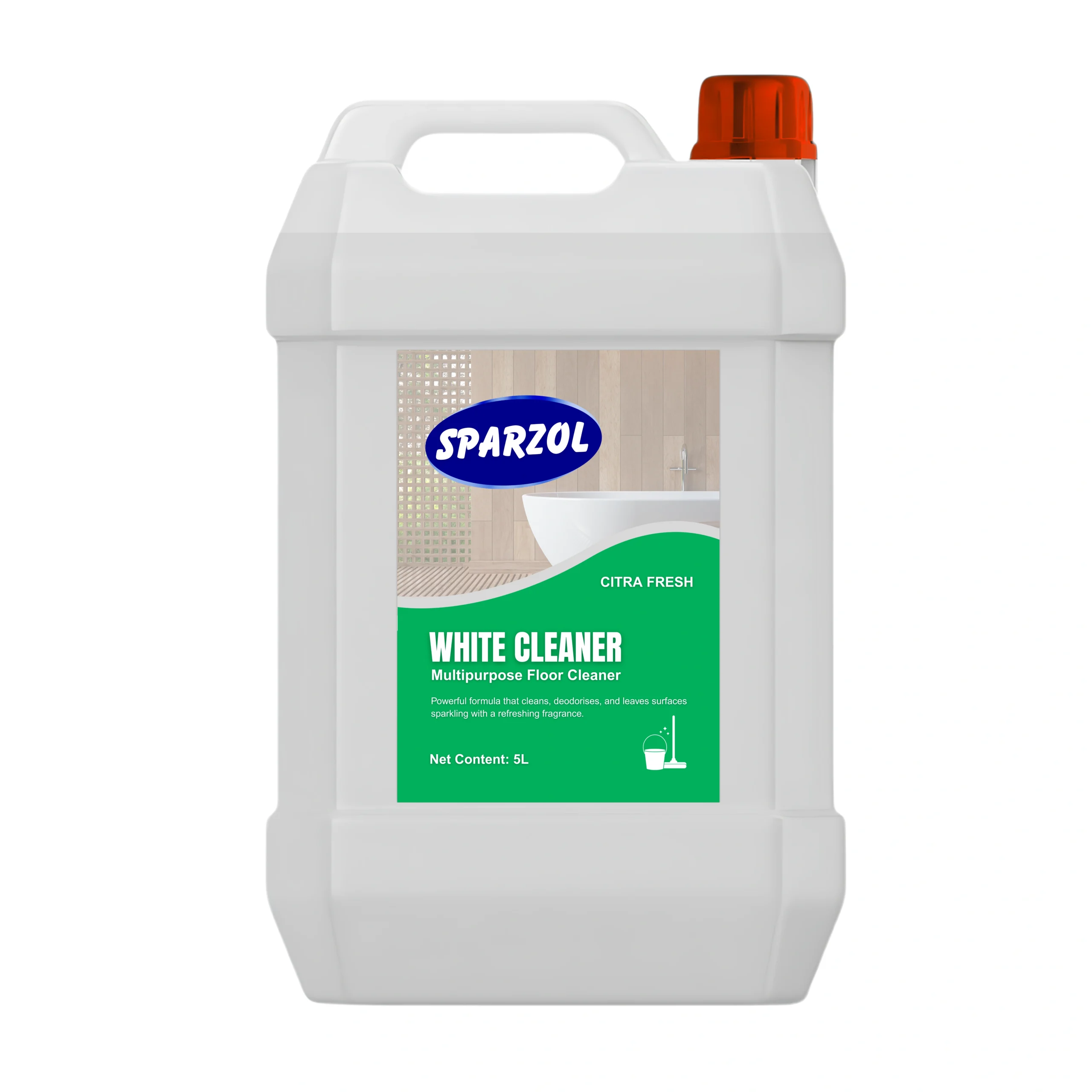 Sparzol White Cleaner Citra Fresh 5L
